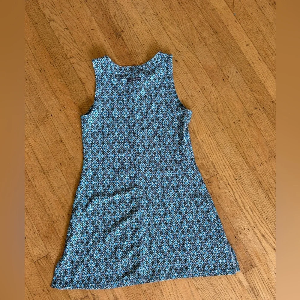 Nuu muu kiwi muu pattern hiking dress